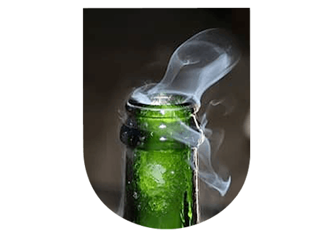 Champagne disgorgement